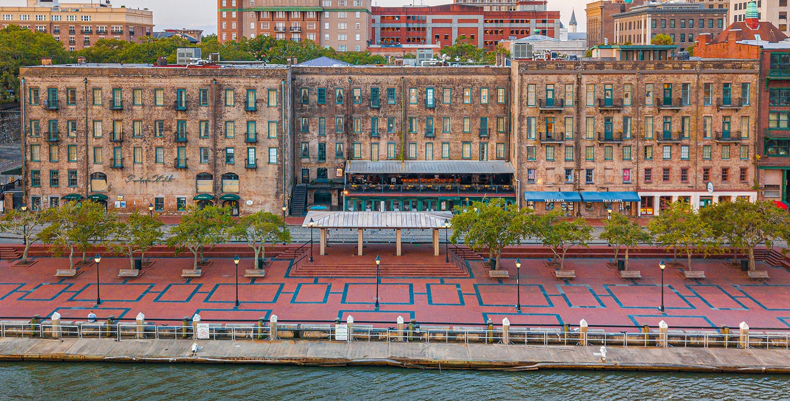 Savannah River Street waterfront